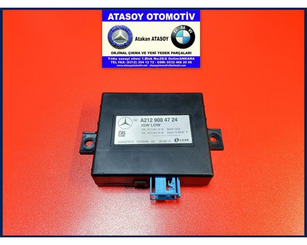 MERCEDES W212 YÜRÜYÜŞ TAKIMLARI BEYNİ 2129008228 2129006324 2129004724 2129003706 A2129008228 A2129006324 A2129004724 A2129003706